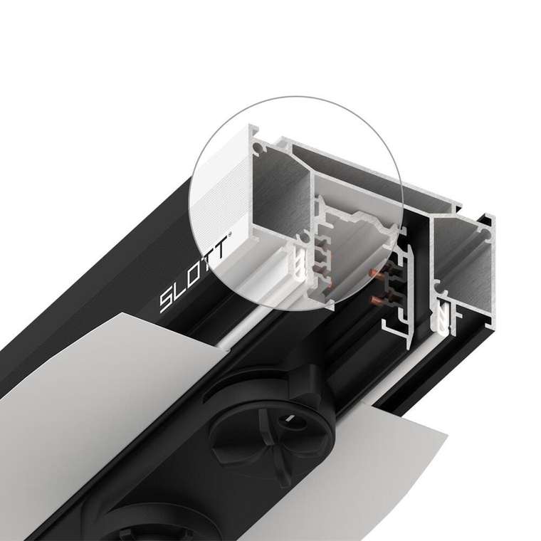 Интрудер для встраивания трехфазного трека Novotech 135190