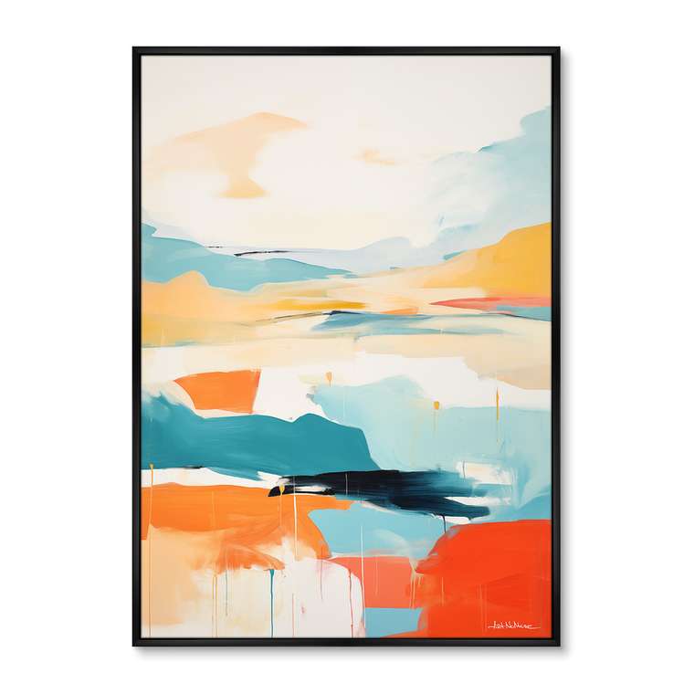 Репродукция картины Landscape Collection, Foothills, No 2, 2024г.