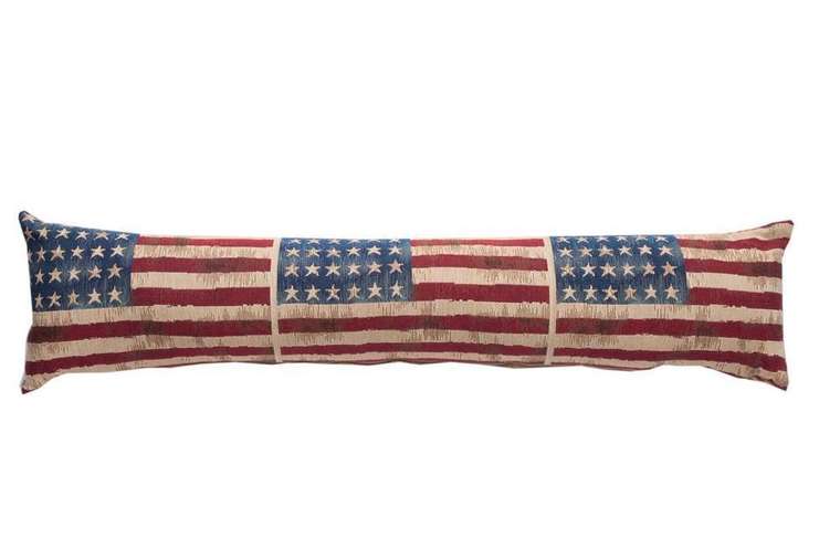 Длинная подушка с американским флагом USA Dreams