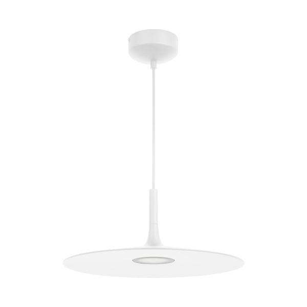 Подвесной светодиодный светильник Fiore белого цвета
