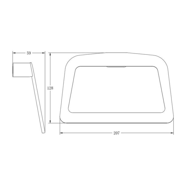 Кольцо для полотенец BELZ B90804, брашированное золото