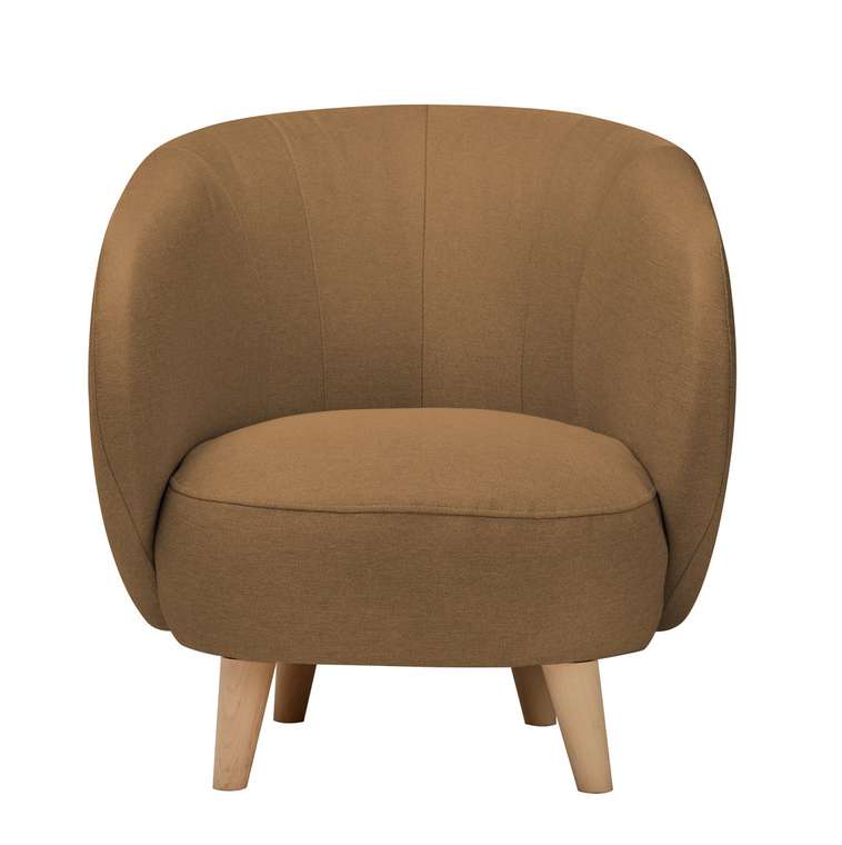 Кресло Мод светло-коричневого цвета