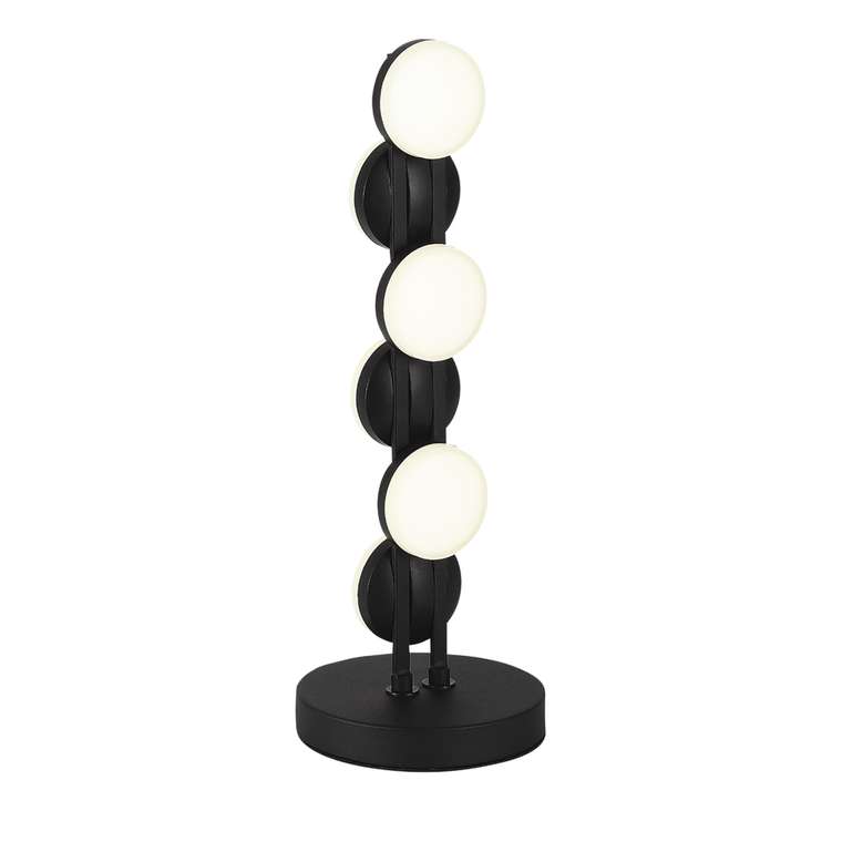 Прикроватная лампа ST-Luce черный/белый LED 1*12W 4000K MONRO