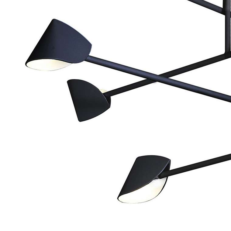 Потолочная люстра Capuccina 7578 (алюминий, цвет черный)