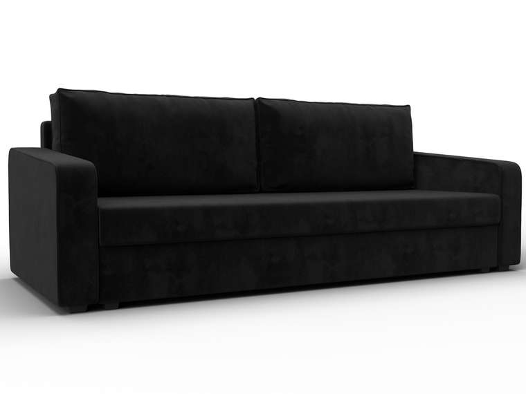 Диван-кровать Лига 009 черного цвета