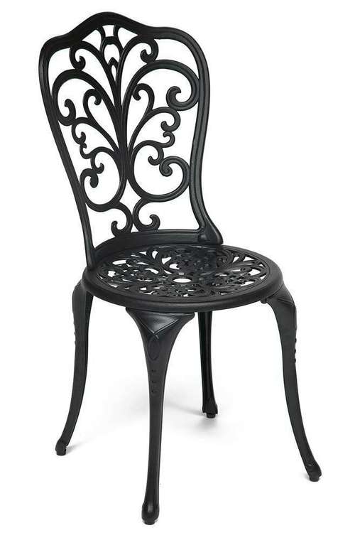Комплект из двух стульев Mozart черного цвета