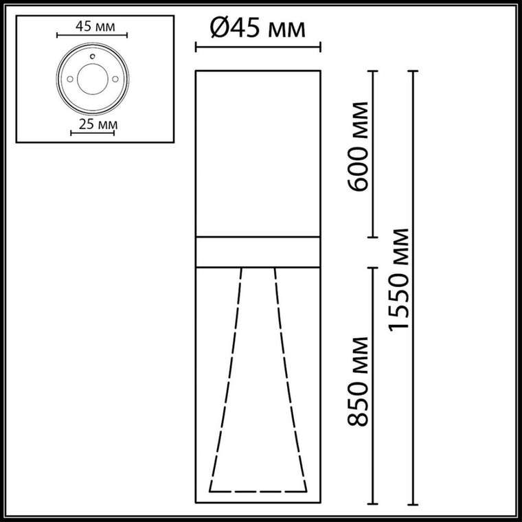 Потолочный светильник Defance 7143/4CL (стекло, цвет прозрачный)