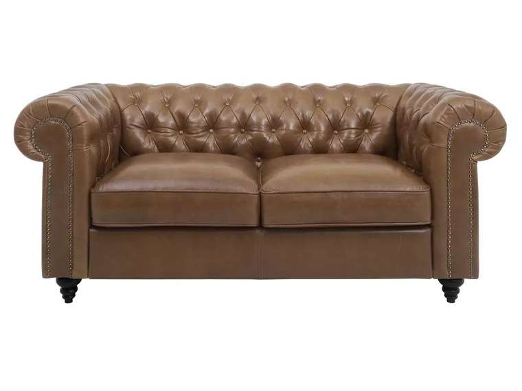 Диван Chester Classic коричневого цвета