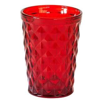  Стакан для воды Diamond red