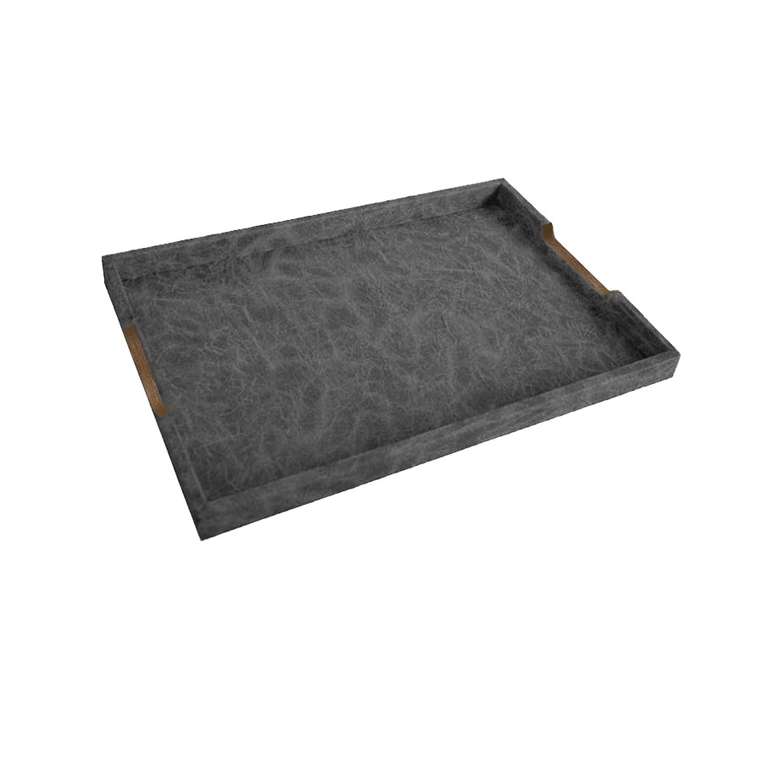 Поднос Hocus Tray серого цвета