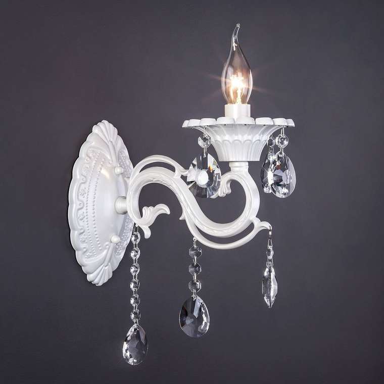 Бра классическое с хрусталем 294/1 Strotskis Tivoli