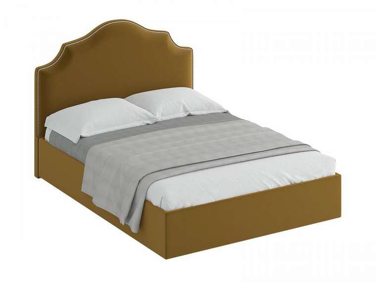 Кровать Queen Victoria L коричневого цвета 160х200