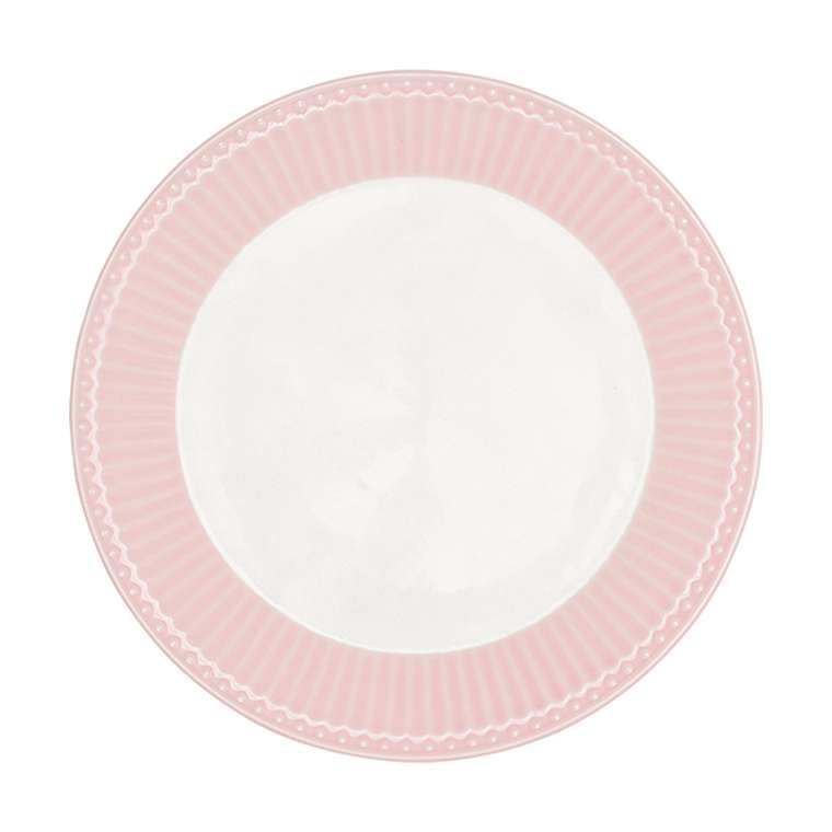 Блюдо Alice pale pink из высококачественного фарфора