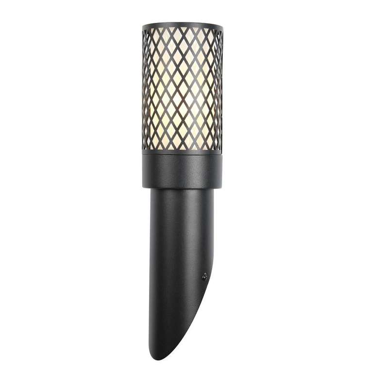 уличный настенный светильник Barrel  металл, стекло 1*E27*40W, IP44, excluded