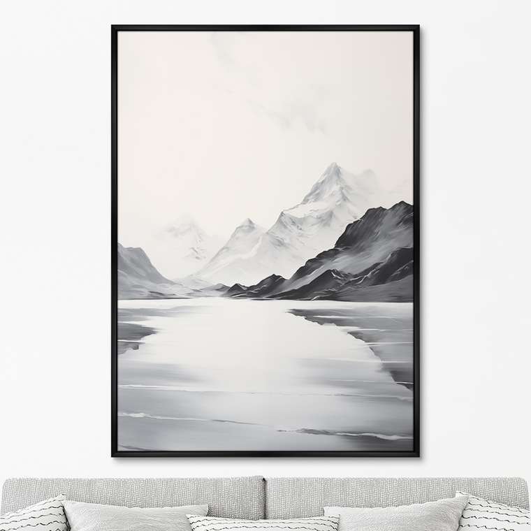 Репродукция картины Landscape collection, Reflection, No 2, 2024г.