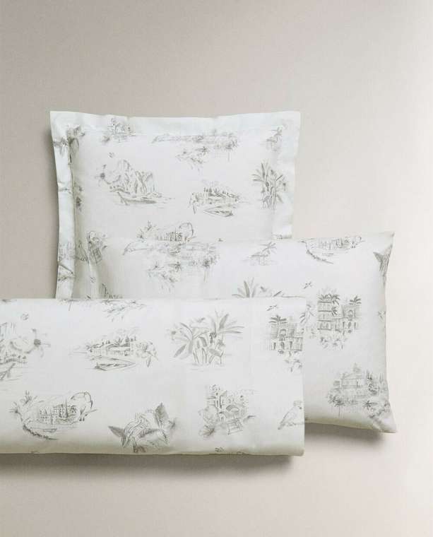 Пляжная наволочка Toile de Jouy