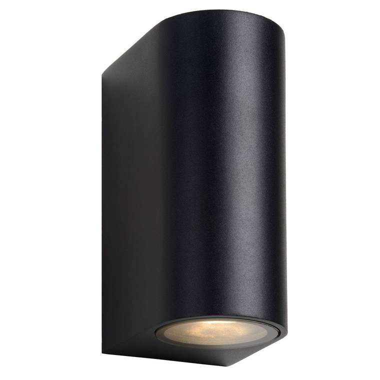 Уличный настенный светильник Zora Led черного цвета