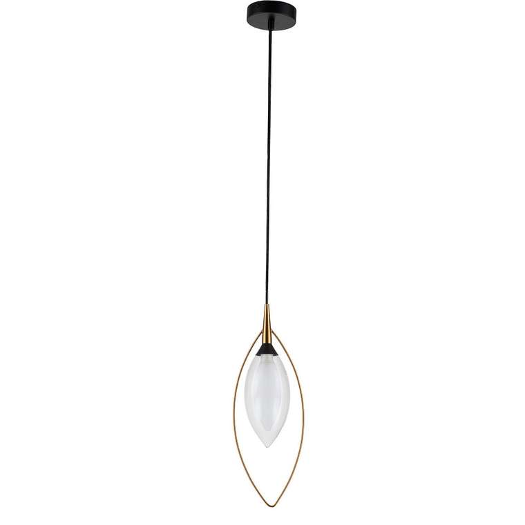 Подвесной светильник Fiore со стеклянным плафоном