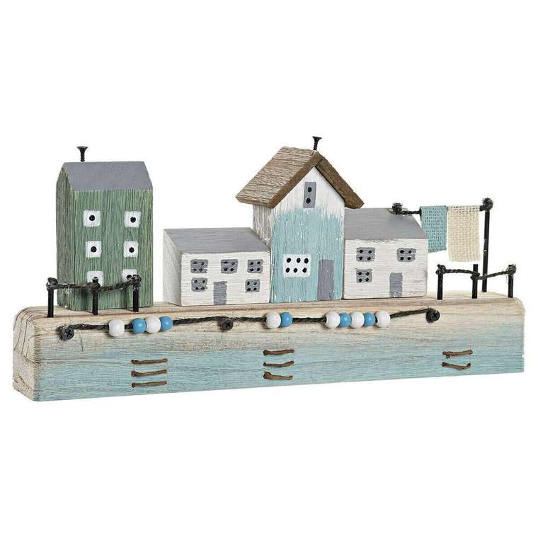 Декоративная фигура Синий 38,5 x 5,8 x 17,2 cm Натуральный Порт