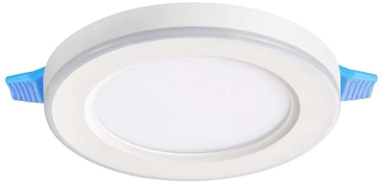 Встраиваемый светильник ультратонкий Novotech Span 359012 LED 4000К 6W+3W SPOT