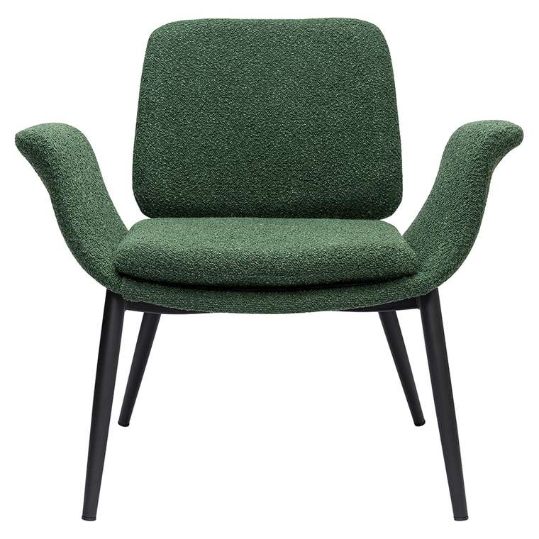 Кресло Hilde темно-зеленого цвета