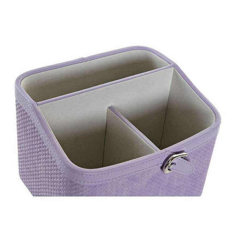 Шкатулки Дистанционное управление DKD Home Decor 8424001859948 Вращающийся 19 x 16 x 14 cm Лиловый Полиуретан
