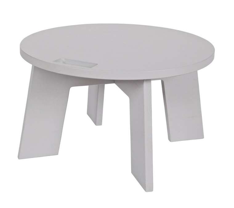Стол журнальный DE EEKHOORN GRIP VT COFFEETABLE LIGHT GREY" 