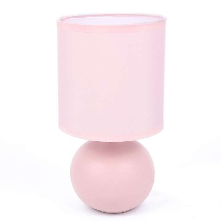 Настольная лампа Octavia 8225/1T (ткань, цвет розовый)