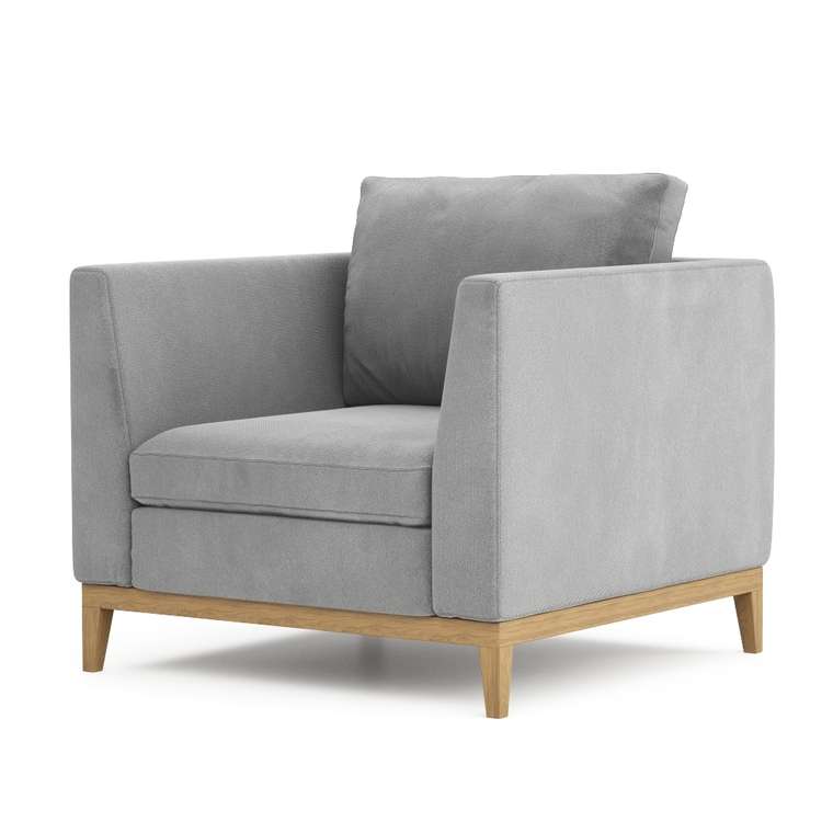 Кресло Kona серого цвета