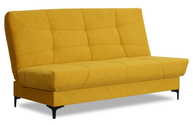 Диван-кровать Ривьера горчично-желтого цвета