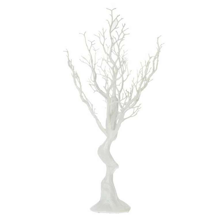 Декоративное Дерево S белого цвета