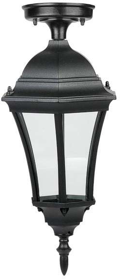 Потолочный светильник уличный IP44 Oasis Light ASTORIA 1 S 91305SA Bl в виде фонаря