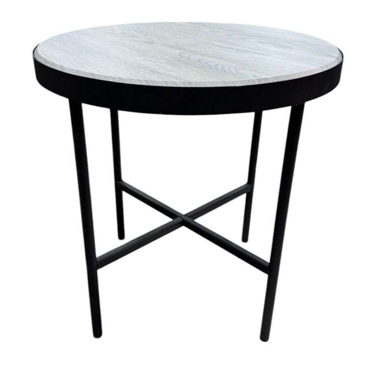 Стол журнальный МеталлАрт М011 бежевого цвета