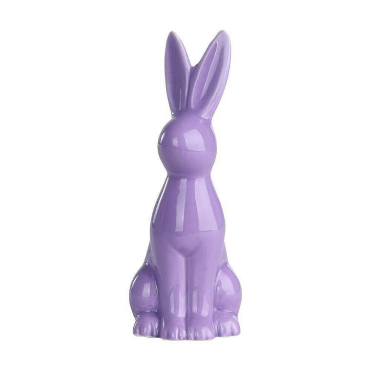 Фигурка заяц Yaypan фиолетового цвета