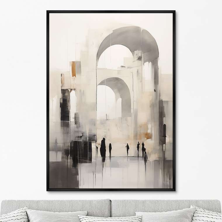 Репродукция картины Graceful arches, No 1, 2024г.