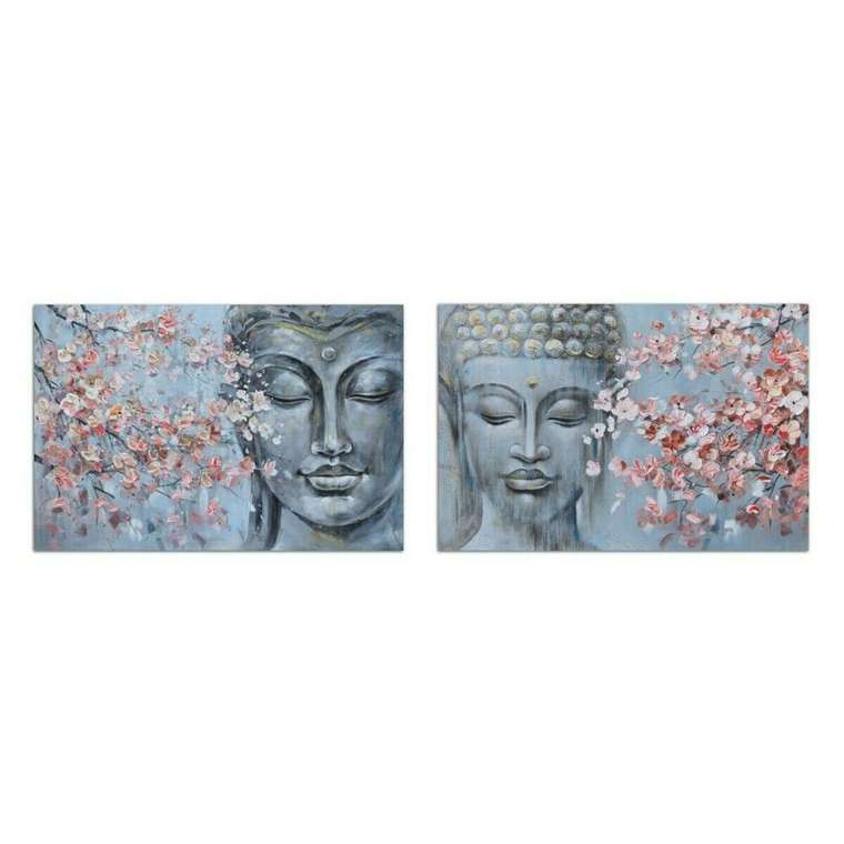 Полотно 120 x 2,8 x 80 cm Будда Восточный (2 штук)