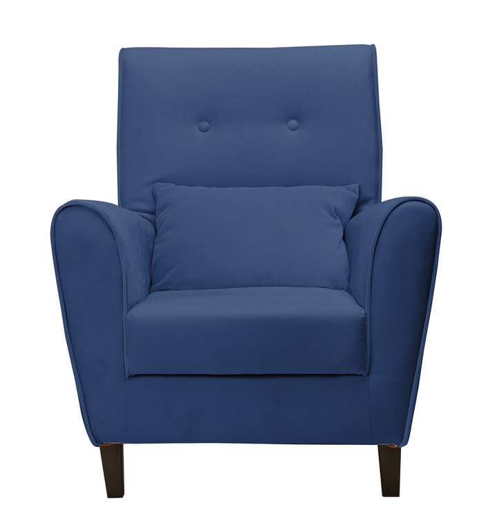 Кресло Френсис синего цвета