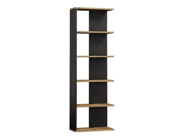 Стеллаж Corner бежево-черного цвета 