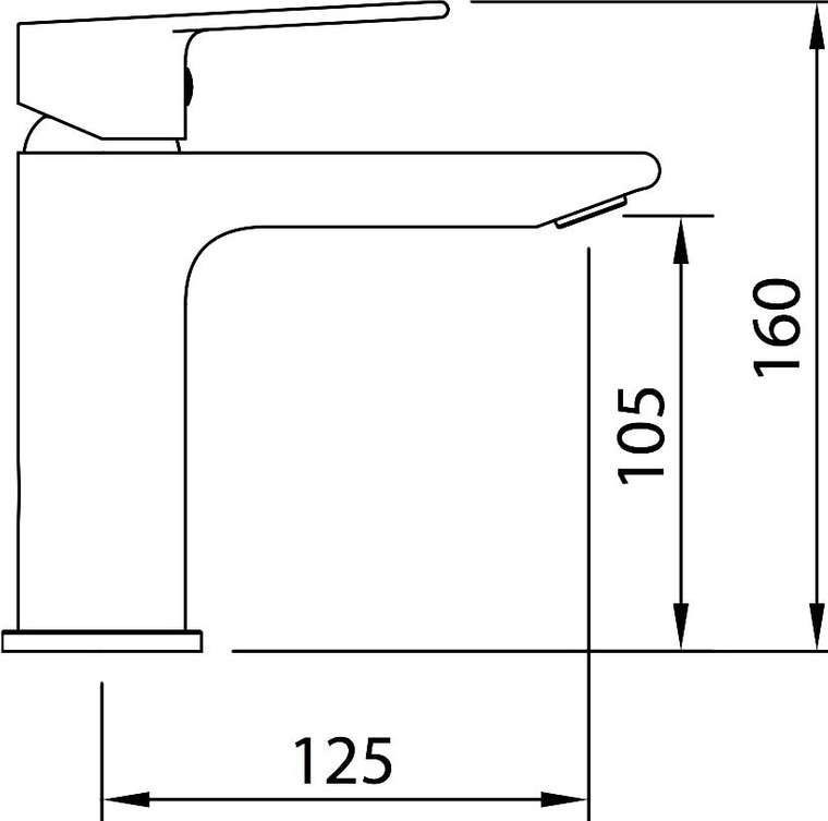 Смеситель Agora Xtreme для раковины