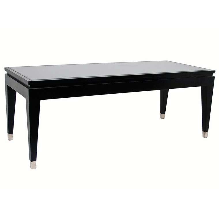 Журнальный столик Black Glass Top  