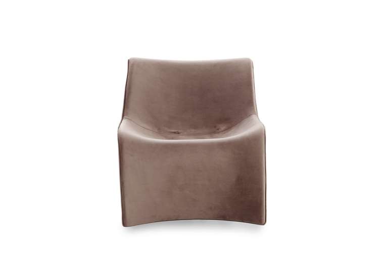 Кресло Duna коричневого цвета