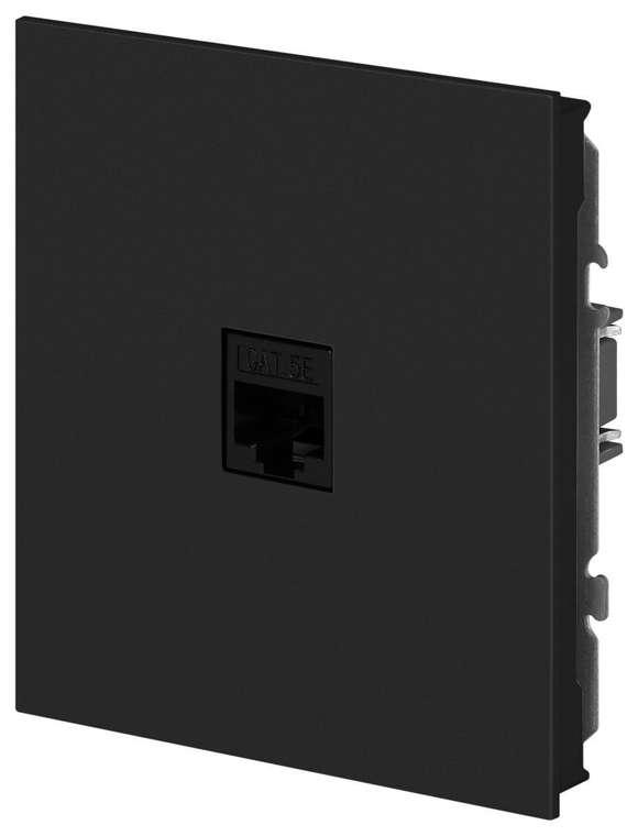 Розетка Arktik Б0070478 (пластик, цвет антрацит)