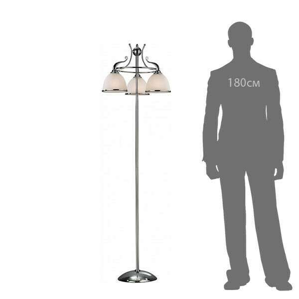 Торшер Brizzi MA02401F/003 Chrome