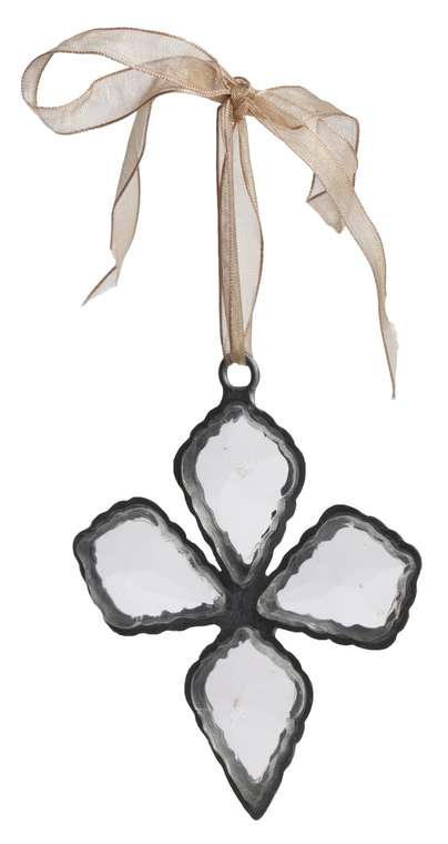 Подвесное украшение на атласной ленте Сristallo Croce