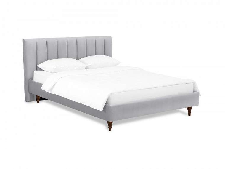 Кровать Queen II Sofia L 160х200 серого цвета 