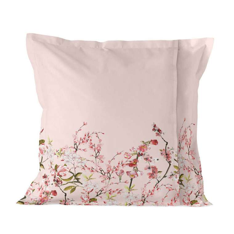Наволочка Chinoiserie 80x80 розового цвета