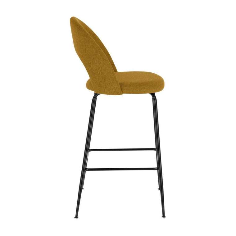 Полубарный стул Mahalia желтого цвета