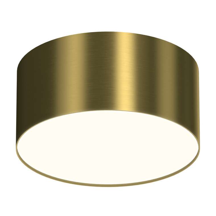 Потолочный светильник IT014-0206 gold (пластик, цвет белый)