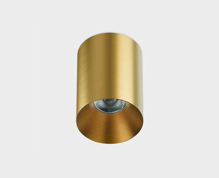 Накладной светильник IT02-027 gold 3000K (алюминий, цвет золото)