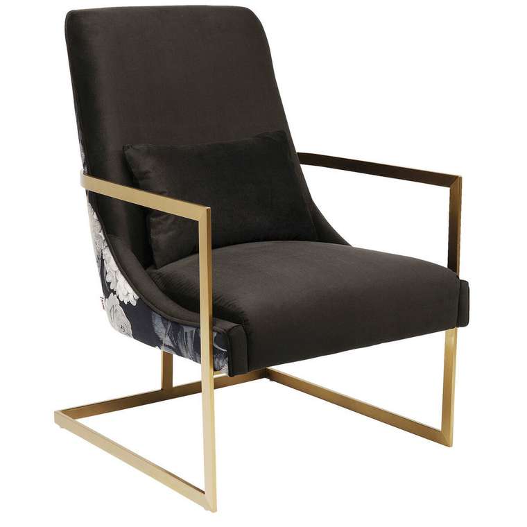 Кресло Bold коричневого цвета